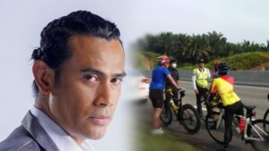 “Yang Besar Bukan Betis, Tapi Kepala” – Remy Ishak Tempelak Penunggang Basikal Halang Laluan Bas di Lebuh Raya