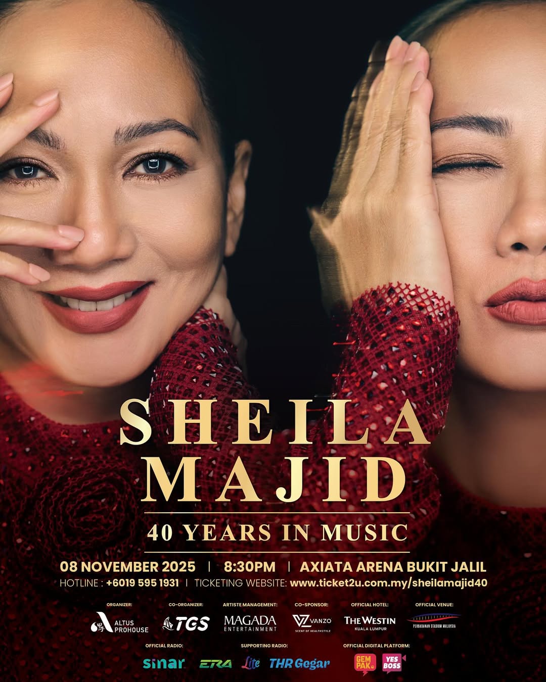 Sheila Majid 40 Years in Music: Konsert Paling Mega Ratu Jazz Malaysia