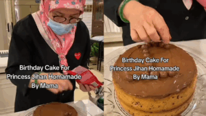 [VIDEO] Gelagat Tunku Azizah Buat Kek Untuk Tengku Puteri Jihan, Buatkan Netizen Teruja!