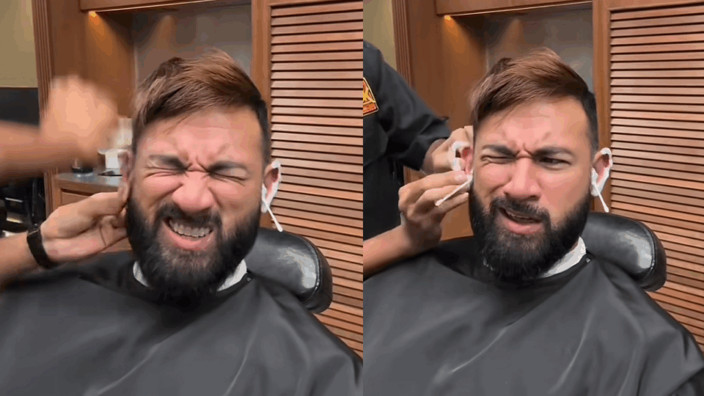 [VIDEO] Netizen Terhibur Lihat Sharnaaz Ahmad ‘Wax’ Telinga-“Seriau Pula Kami”