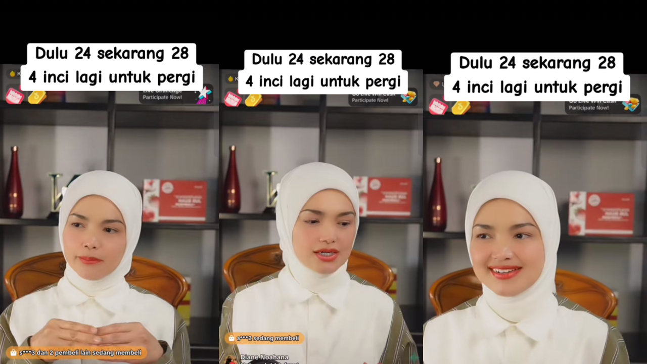 [VIDEO] “Dulu Pinggang Saya 24 Inci, Sekarang 28 Inci”-Siti Nurhaliza