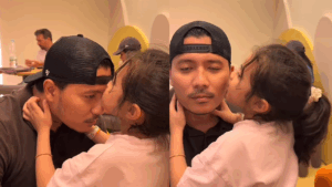 [VIDEO] Netizen Sebak Lihat Fatima ‘Kiss’ Pipi & Dahi Fattah Amin