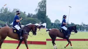 [VIDEO] Aksi Tengku Hassanal Main Sukan Polo, Raih Perhatian Warganet