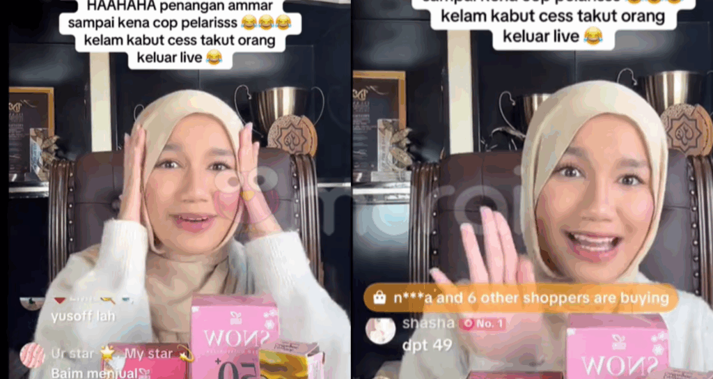 [VIDEO] “Pelaris Dah Hilang, Kita Panggil Pelaris Lain” – Gelagat Qadejah Sanggup Risau Viewers Turun Cuit Hati Netizen