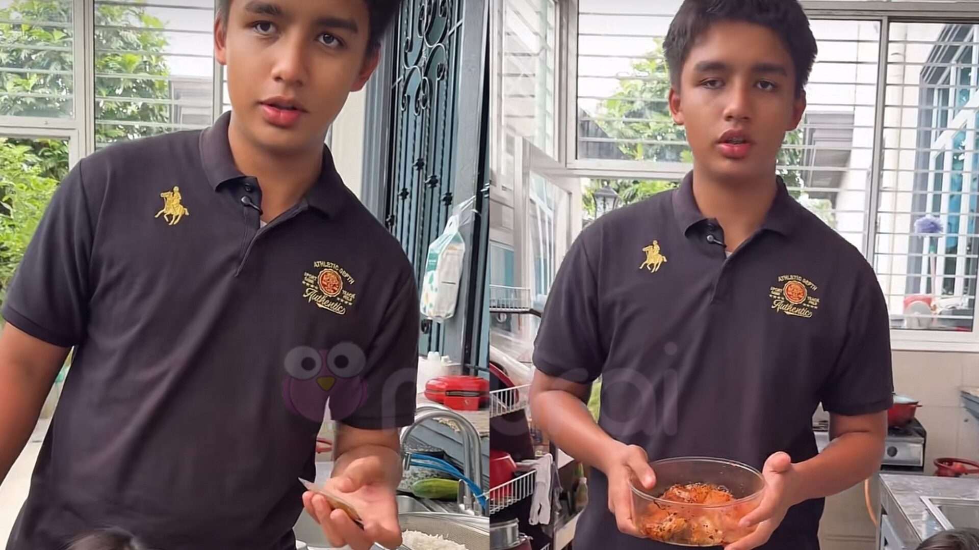 [VIDEO] Ammar Ahyan Memasak Di Dapur, Lain Pula Yang Netizen Terhibur!-“Kemain Tunggu, Sekali..”