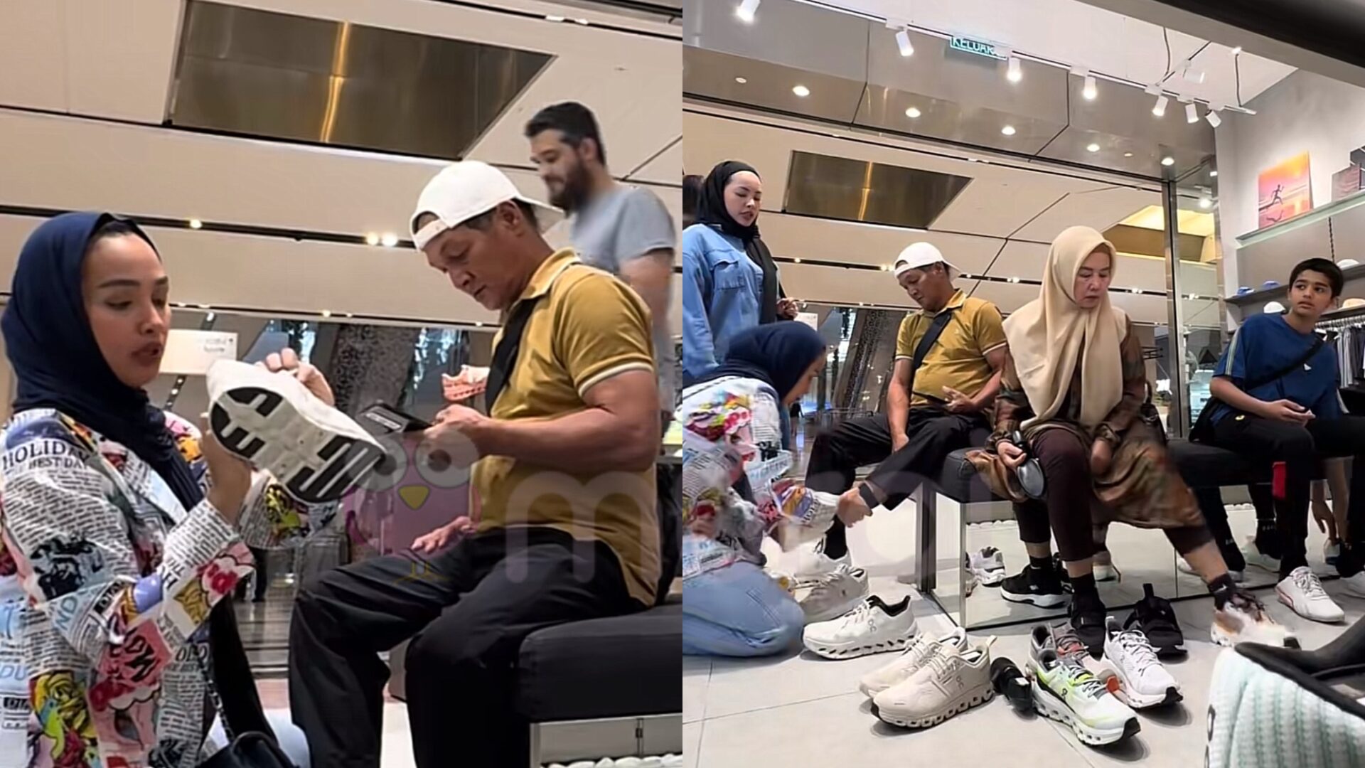 [VIDEO] Tya Arifin Beli Kasut Kepada Ibu Bapa, Curi Perhatian Netizen-“Saya Jeles Laa.”