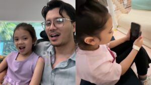 Fattah Amin Kongsi Momen Fatima ‘Video Call” Dengan Nenda-“Dah Jangan Gaduh-Gaduh Ya..”