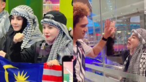 [VIDEO] Nadzmi Adhwa Kongsi Momen Isteri Bakal Berangkat Ke Gaza-“Mohon Doakan..”
