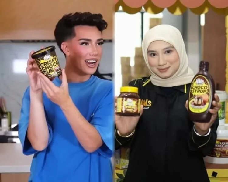 Foto - James Charles (YouTube) / @hanim.nims (IG)