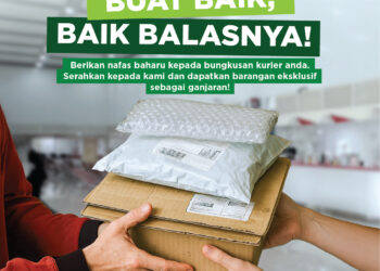 via Pos Malaysia