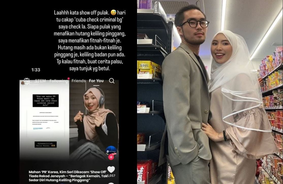 “Tak Percaya Sekalipun Tak Merugikan Saya” – Kim Seri Bidas Netizen Dakwa Dirinya Show Off Tiada Rekod Jenayah
