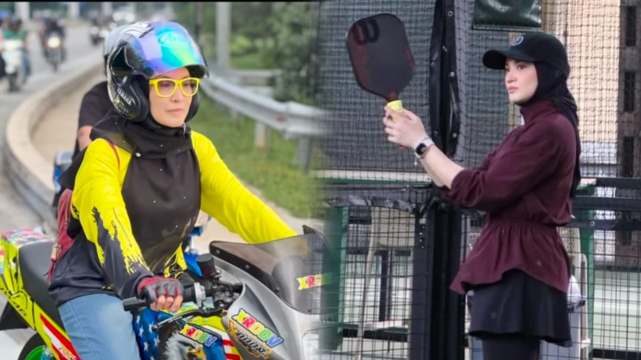Fazura & Lisdawati Dipuji Netizen, Buktikan Wanita Berhijab Mampu Kekal Sopan Ketika Aktiviti Lasak