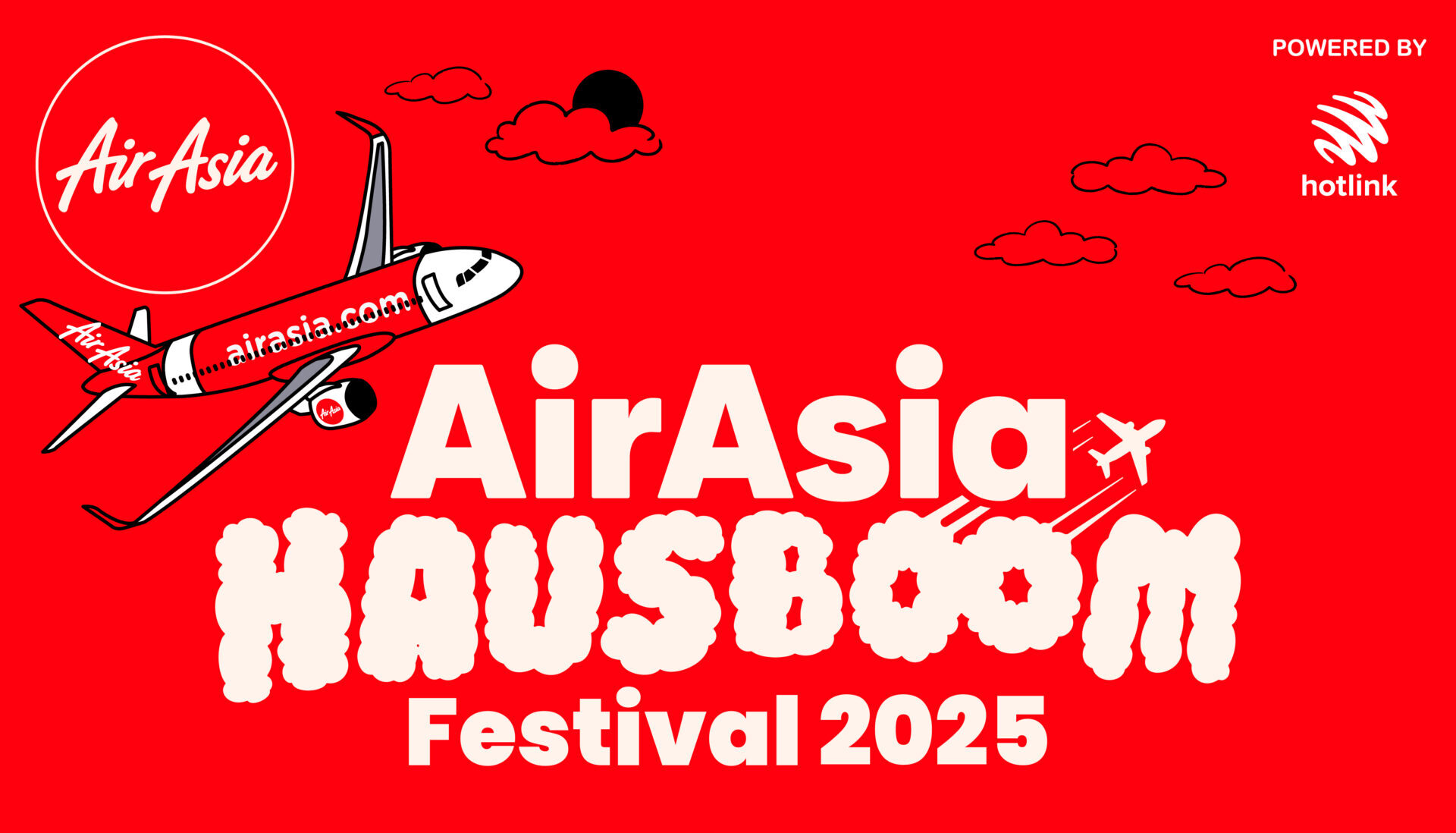 AirAsia Hausboom Festival 2025 Lagi Padu – Tiket Murah, Hadiah Kereta & Lineup Legend!