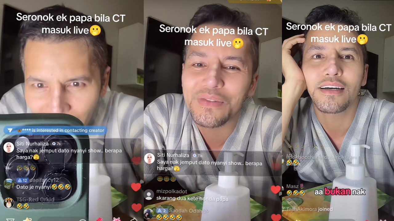 [VIDEO] “Nak Jemput Aliff Syukri Menyanyi, Berapa Harga?”-Siti Nurhaliza