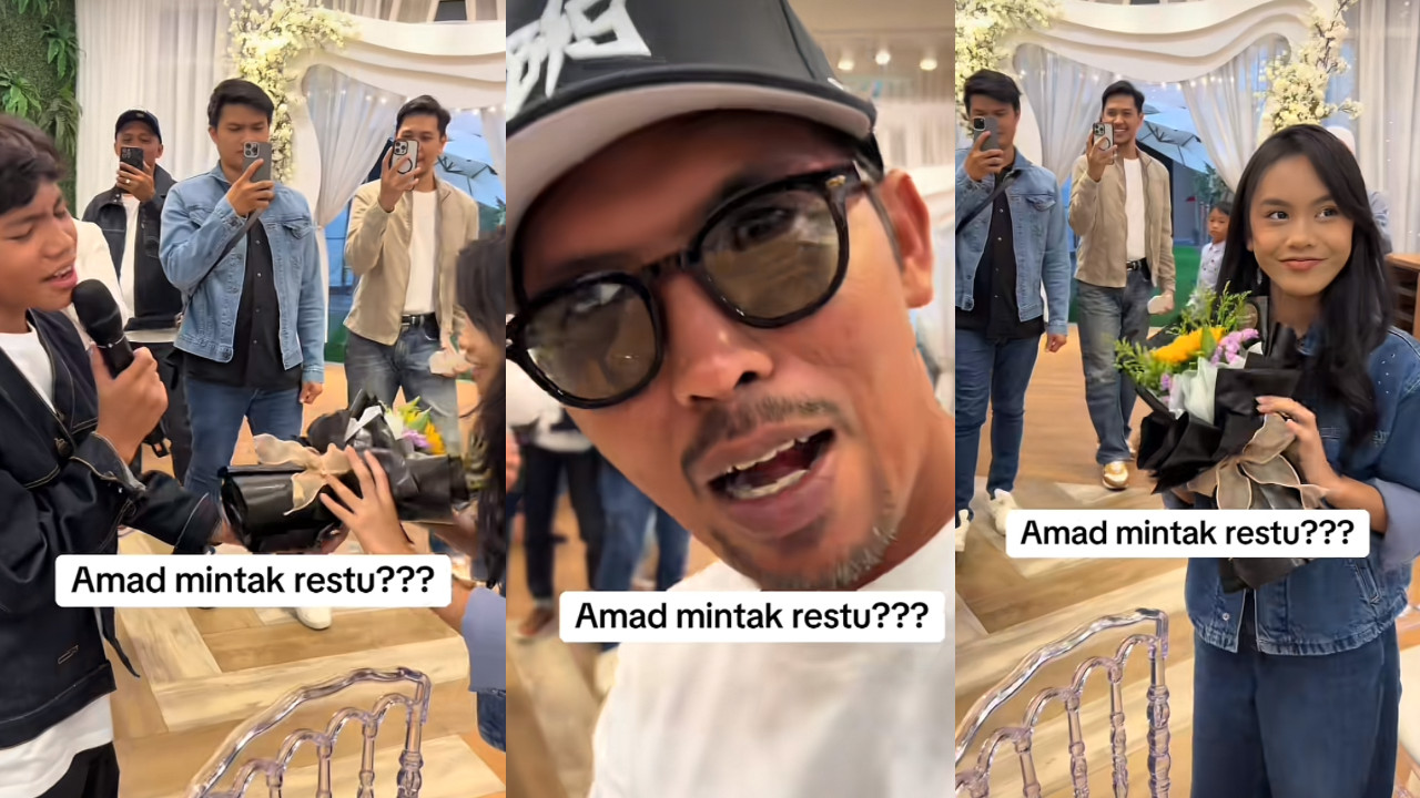 [VIDEO] Ahmad Dayyan Beri Bunga Kepada Talita, Reaksi Shuib Undang Curhat Warganet