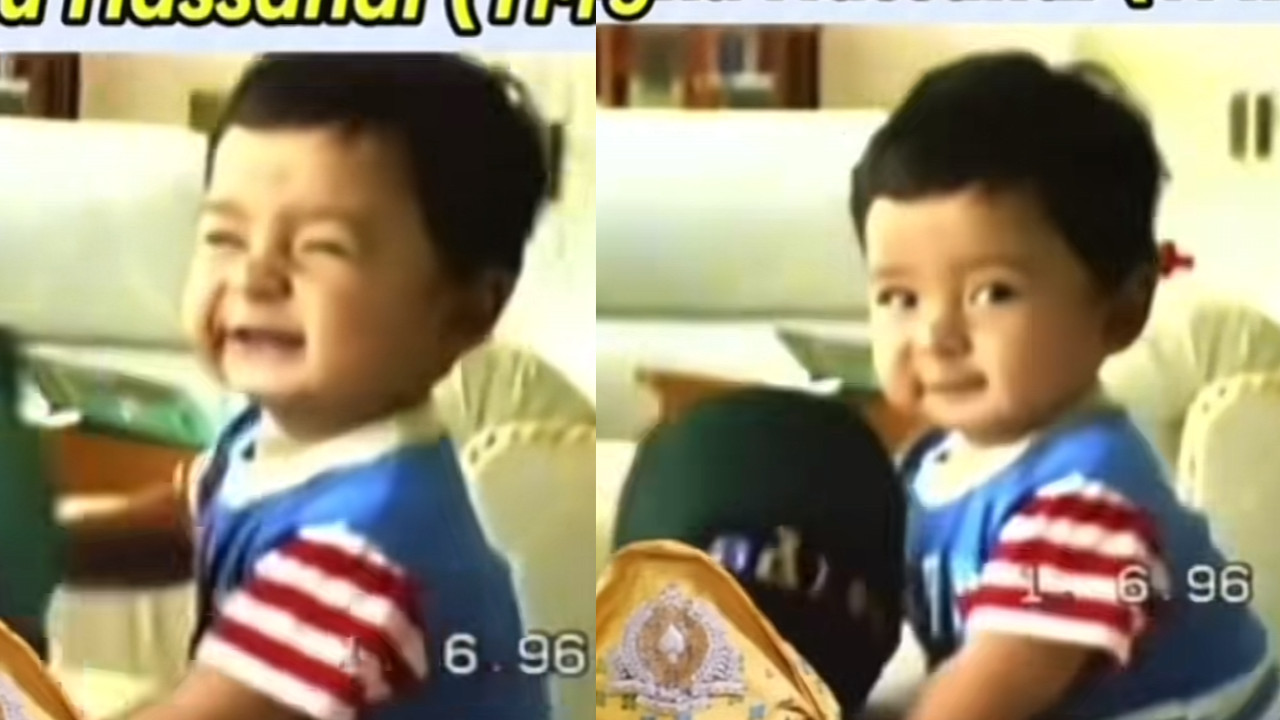 Tular Video Kenangan Ketika Tengku Hassanal Berusia 1 Tahun Buatkan Rakyat Teruja
