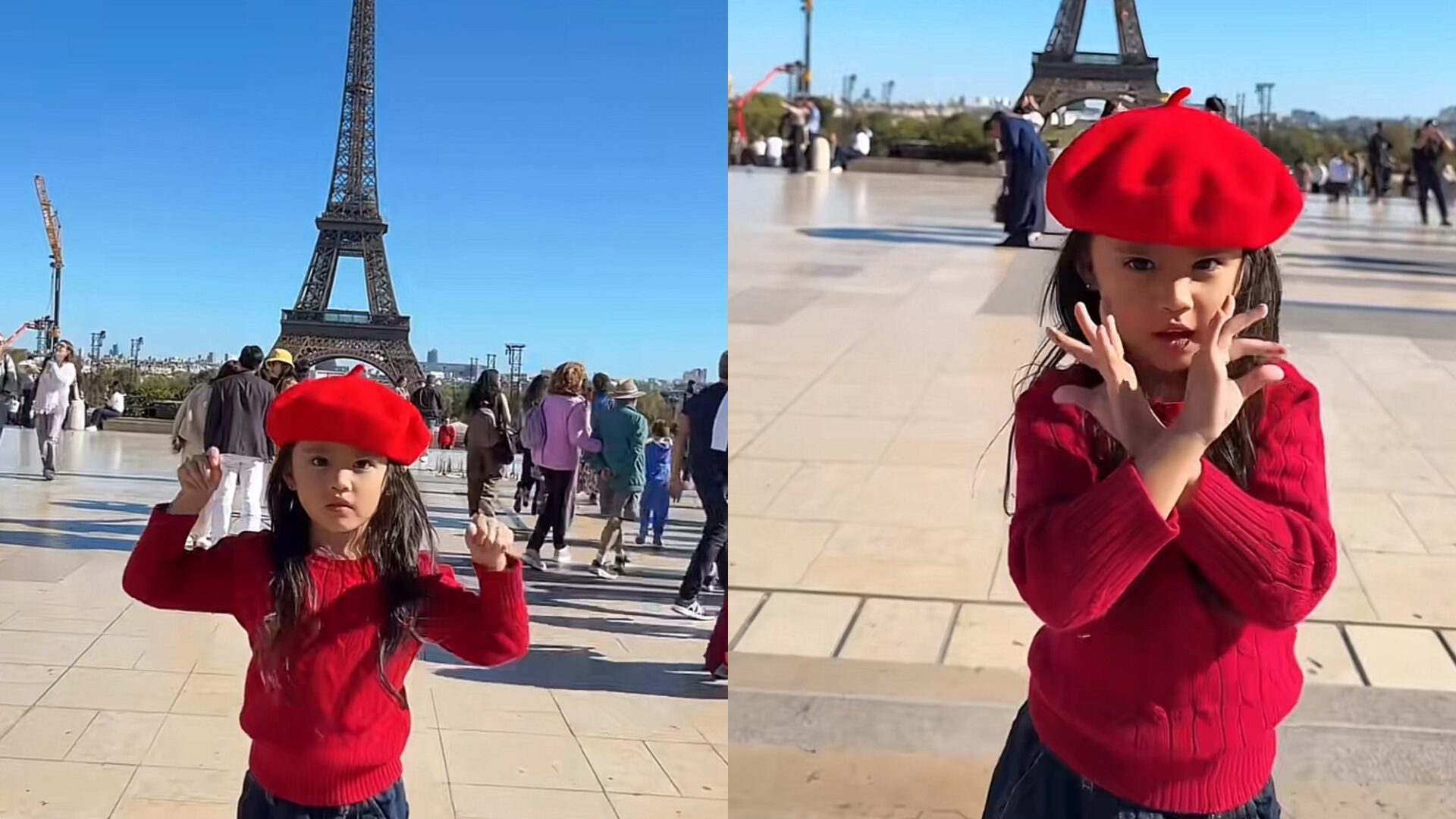 [VIDEO] Anak Dara Bella Astillah Menari Di Depan ‘Eiffel Tower’, Curi Perhatian Netizen!-“Ara Macam Mak Dia..”