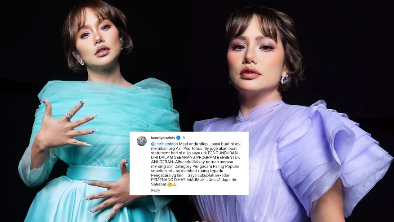 Elly Mazlein Umum Undur Diri Daripada Dunia Anugerah: Cukup Menang di Hati Peminat