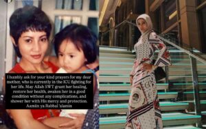 Anak A Aida Kongsi Perkembangan Positif Ibu, Mohon Peminat Untuk Teruskan Doa