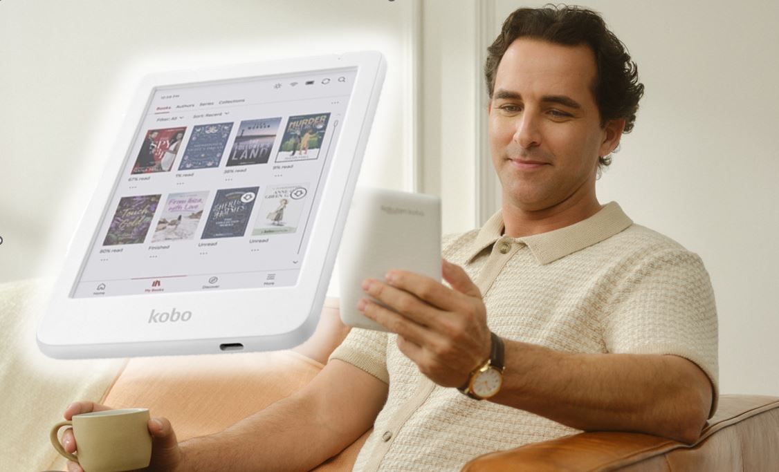 Kobo Clara Colour Putih: Gaya Minimalis untuk Pencinta Buku Digital