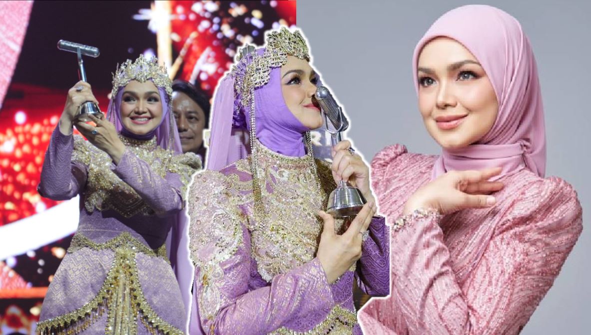 Penghargaan Terbesar Dalam Karier Seni! Siti Nurhaliza Terima Anugerah Sri Wirama