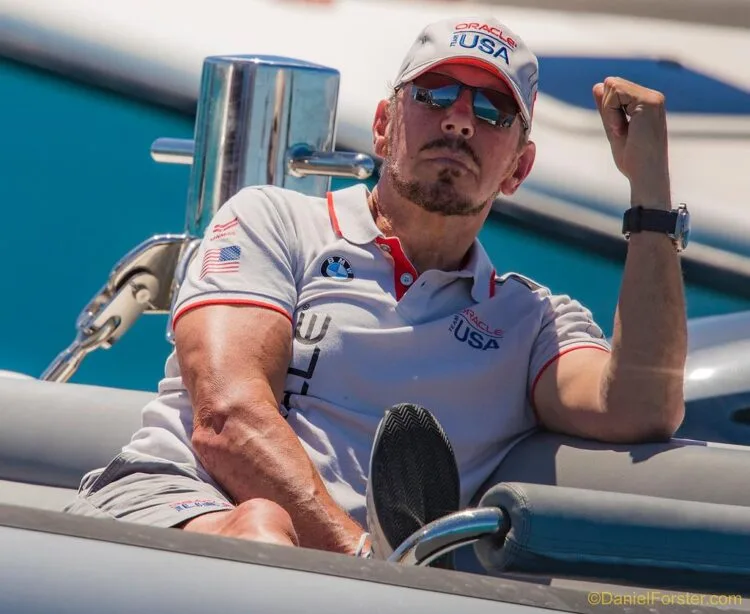 Larry EllisonOracle Team USADay 42017 35th America's Cup Bermuda