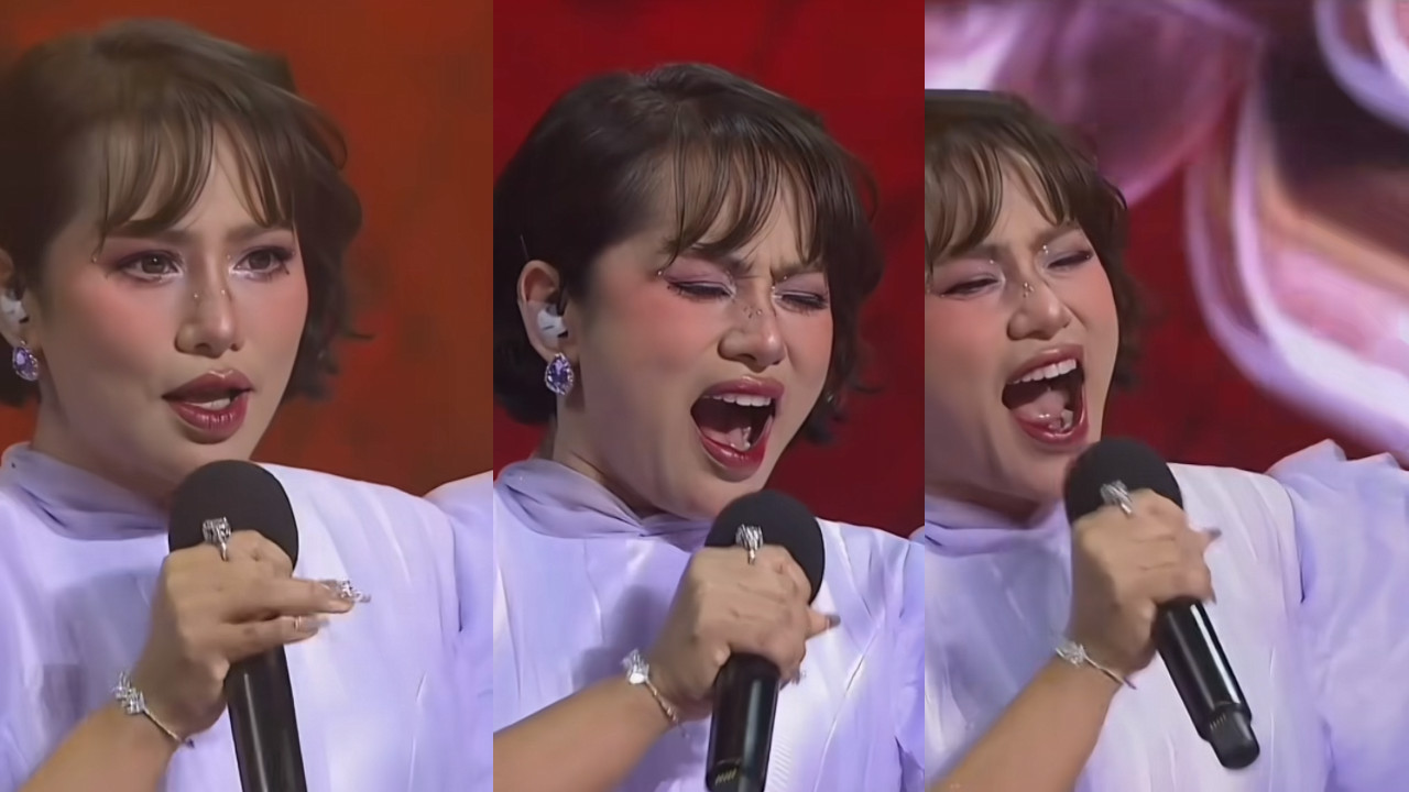 Elly Mazlein Payung Lagu Rock “She’s Gone” Netizen Teruja-“Nak Heran Apa, Dia Penyanyi”