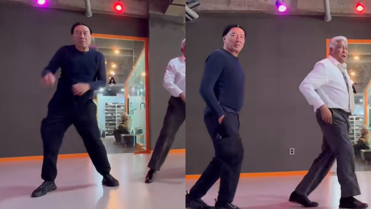 [VIDEO] Aksi Tok Ram Menari Lagu Kpop Cuit Hati Netizen-“Wah BTS Versi Atuk”