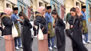 [VIDEO] Bella Astillah Salam Tak Pandang Wajah Ibu Syed Saddiq, Timbul Persoalan Netizen..