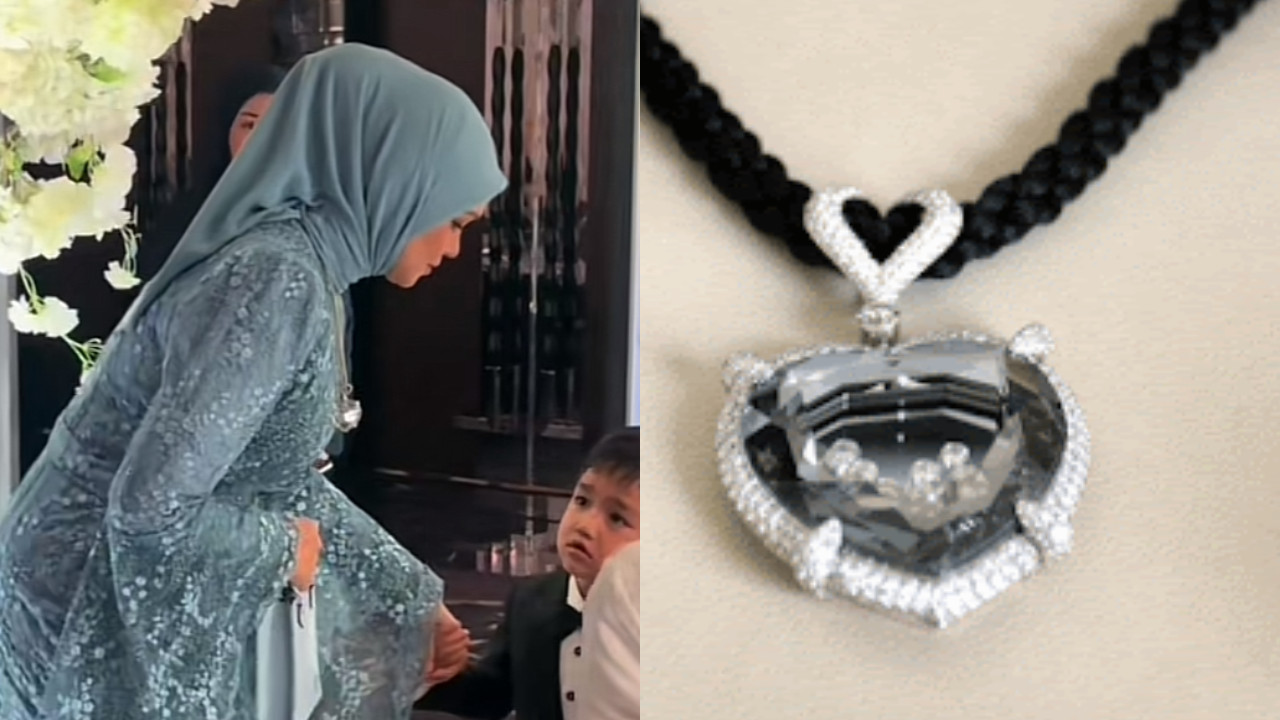 [VIDEO] Rantai Berlian Siti Nurhaliza Curi Perhatian Netizen-“Tu Hantaran Masa Kahwin Dulu”