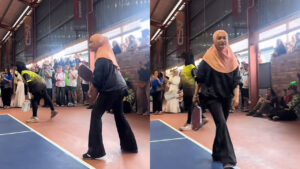[VIDEO] Netizen Terhibur Lihat Ernie Zakri Main Pickleball-“Kalau Gini Baik Lala Je Yang Main”