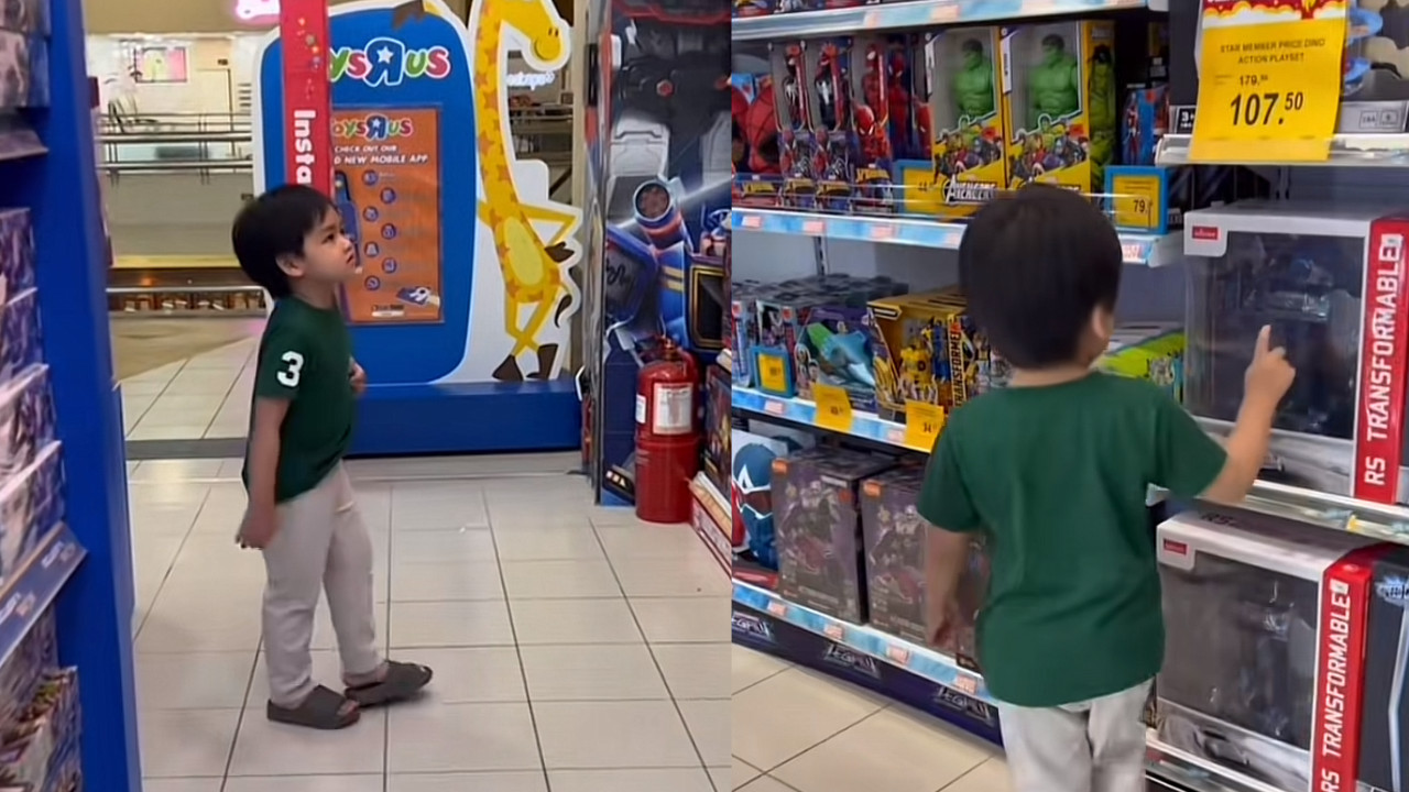 [VIDEO] Gelagat Afwa Shopping Mainan Buatkan Netizen Terhibur-“20 Kali Round Dah…”