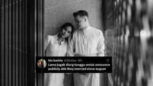 Nikah Pada Ogos Lalu, Sabronzo Ambil Masa Umumkan Pernikahannya…