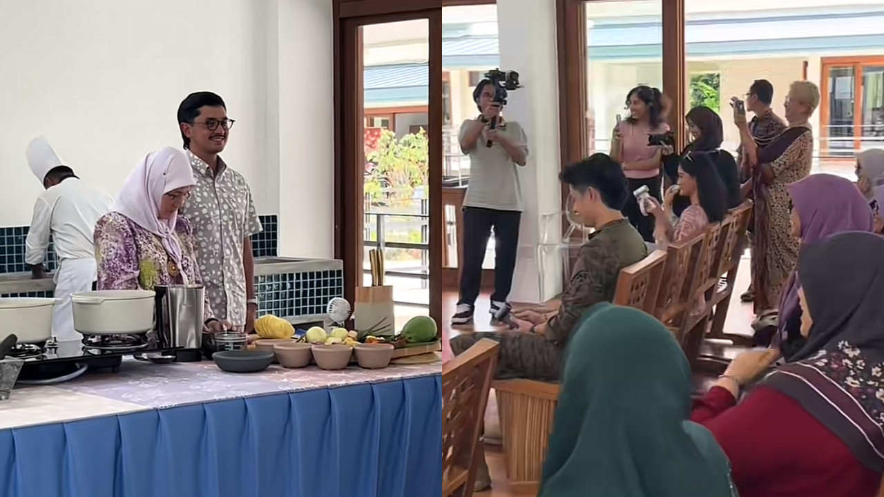 [VIDEO] Gelagat Tengku Muhammad Ceriakan Kelas Masakan Tunku Azizah, Buatkan Netizen Teruja