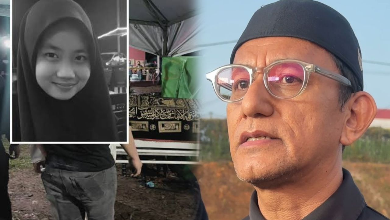 Riezman Khizaimi Menangis Ziarah Pusara Zara Qairina, Pesan Jangan Politikkan Isu Keadilan
