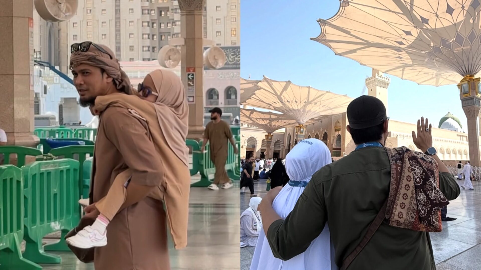 Saharul Ridzwan Akui Pernah Rasa Gusar Ibadah Umrah Tak Sempurna Kerana Uruskan Anak-Anak