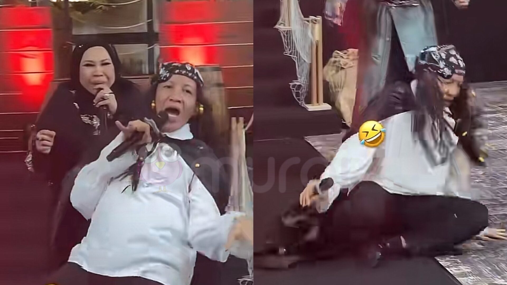 [VIDEO] Cik Lan Terjatuh Ketika ‘Perform’ Di Hadapan DSV & Kacak, Netizen Terhibur!