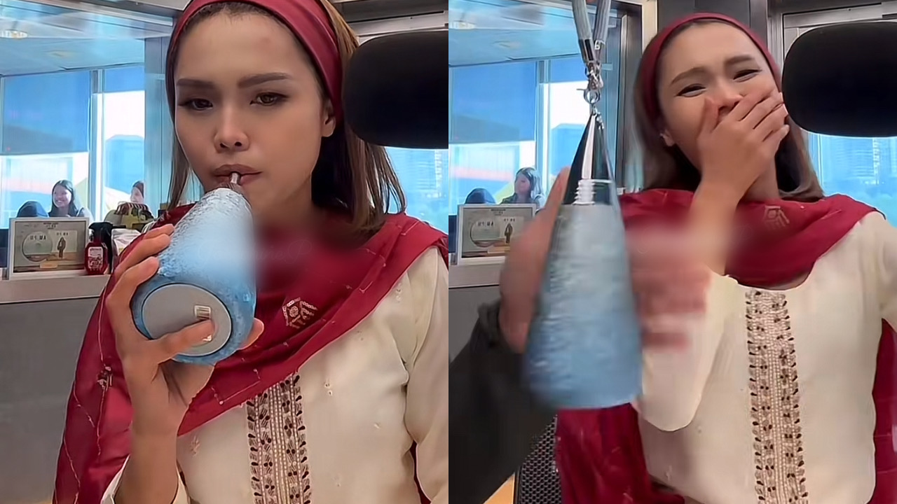 [VIDEO] Nabil Ahmad Tunjuk Botol Air Milik Bella Astillah-“Kalau Gosok Keluar YB Nanti”