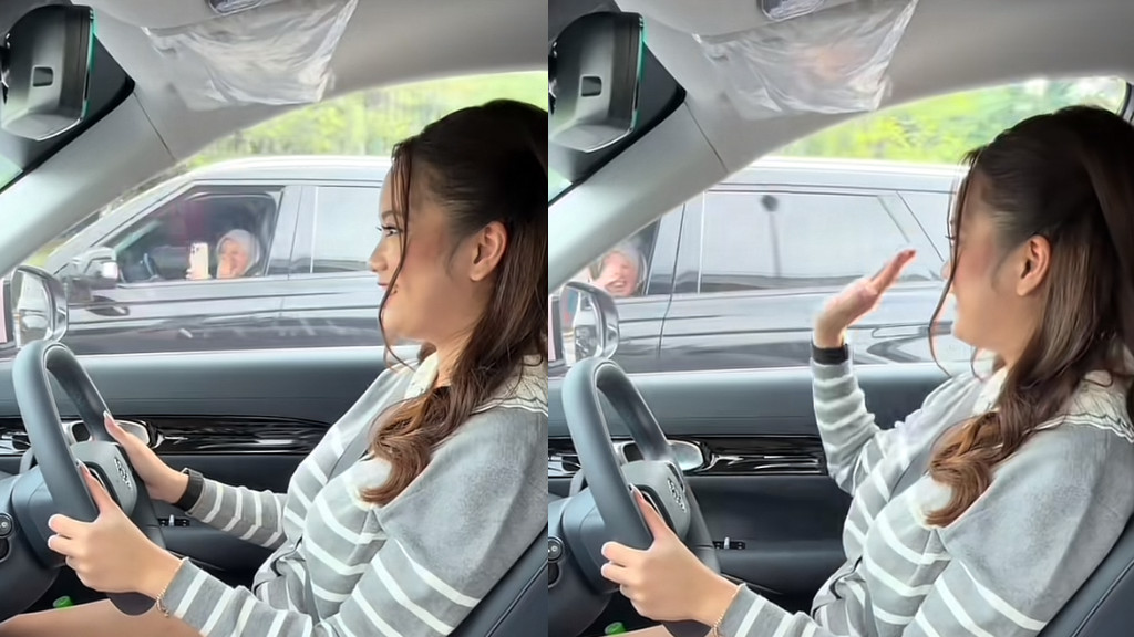 [VIDEO] Peminat Tegur Leona Di Highway, Buatkan Netizen Terhibur-“Jangan Kacau Dia HAHA”