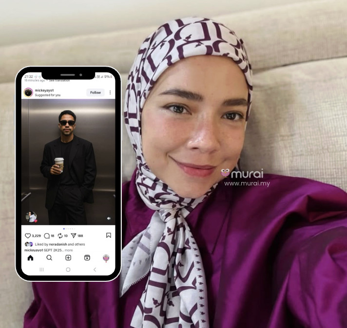 “Pulangkan Cawan Saya!” – Sweetnya Nora Danish & Mickey Ayo