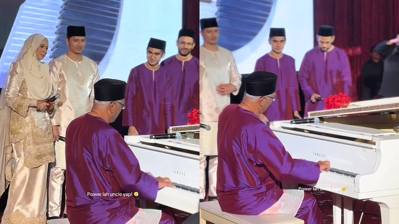 [VIDEO] Ayah Amira Othman Hadiahkan Alunan Piano Di Majlis Resepsi Perkahwinannya..