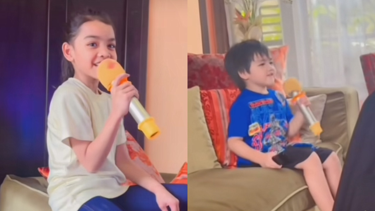 [VIDEO] Telatah Afwa & Afiyah Menyanyi Raih Perhatian Ramai!-“Dia Nyanyi Takpe, Ibu Tak Boleh HAHA”