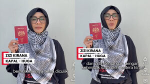 [VIDEO] Zizi Kirana Ditangkap Tentera Isr43l, Rakyat Malaysia Titip Doa