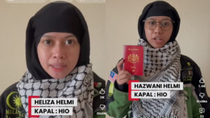 [VIDEO] Heliza Helmi & Hazwani Helmi Ditahan Tentera Isr43l