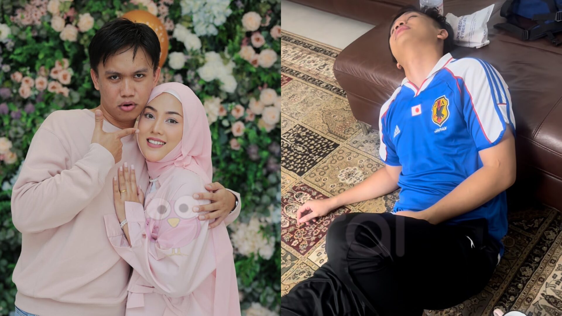 [VIDEO] Shila Amzah Kongsi Keadaan Ubai Yang Cedera Akibat Futsal-“Haritu Kepala, Ni Kaki Pulak!..”