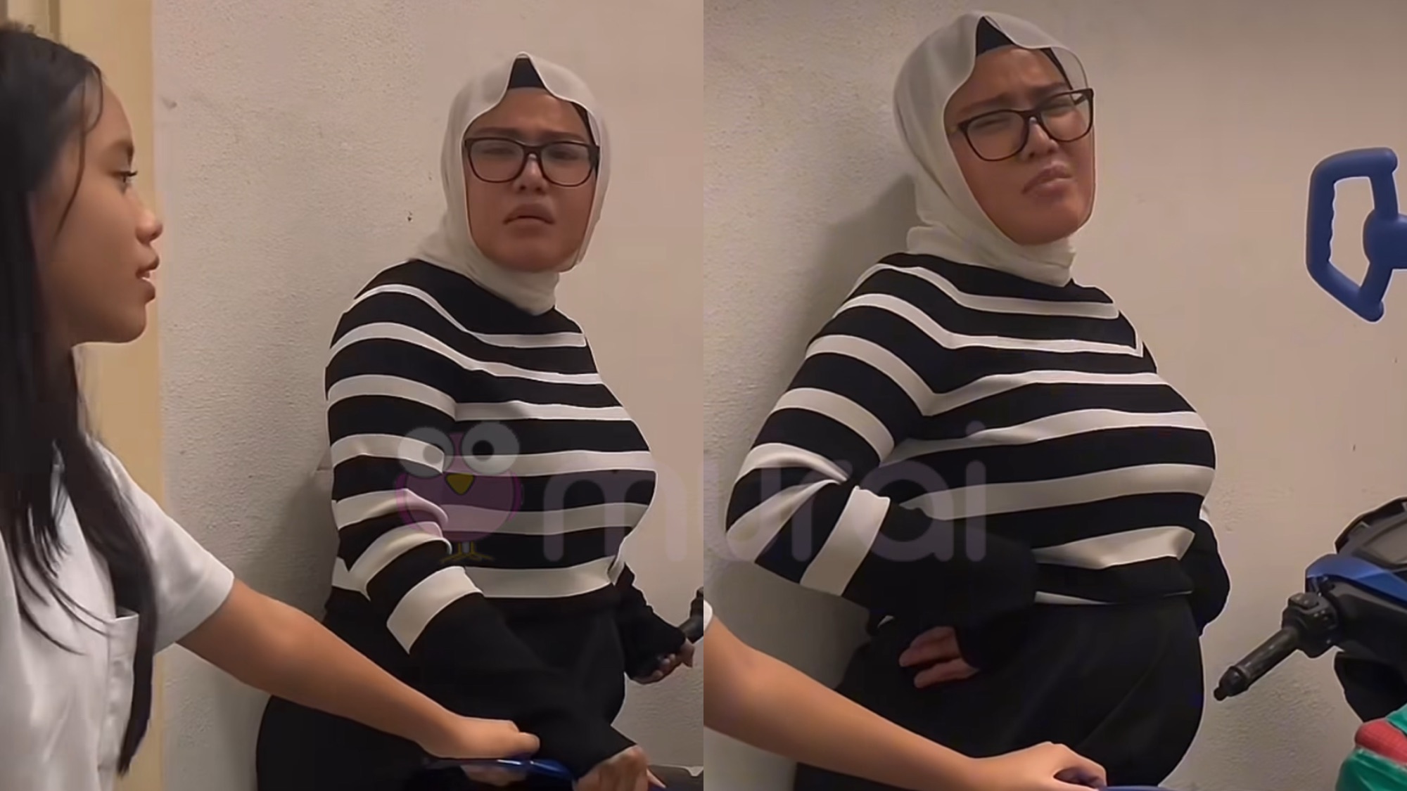 [VIDEO] Gelagat Matin ‘Terjah’ Watie Hanifiah Mengidam Mahu Naik Motosikal, Netizen Terhibur!