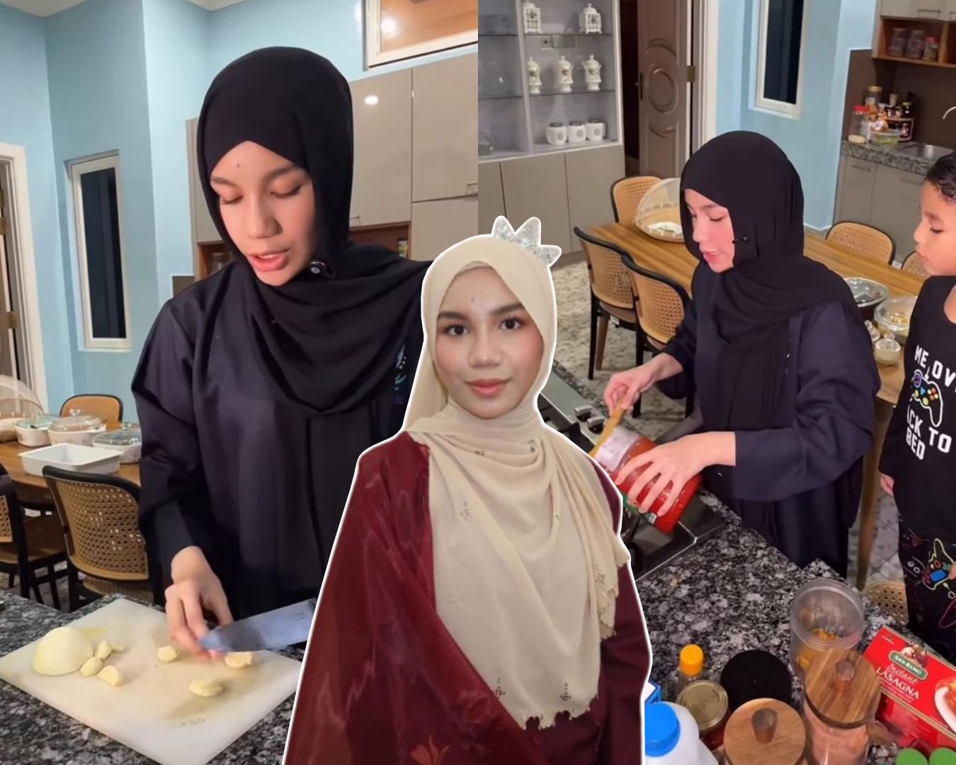 [VIDEO] Sikap Lincah Qadejah Di Dapur Tuai Pujian Ramai- “Contoh Yang Baik”