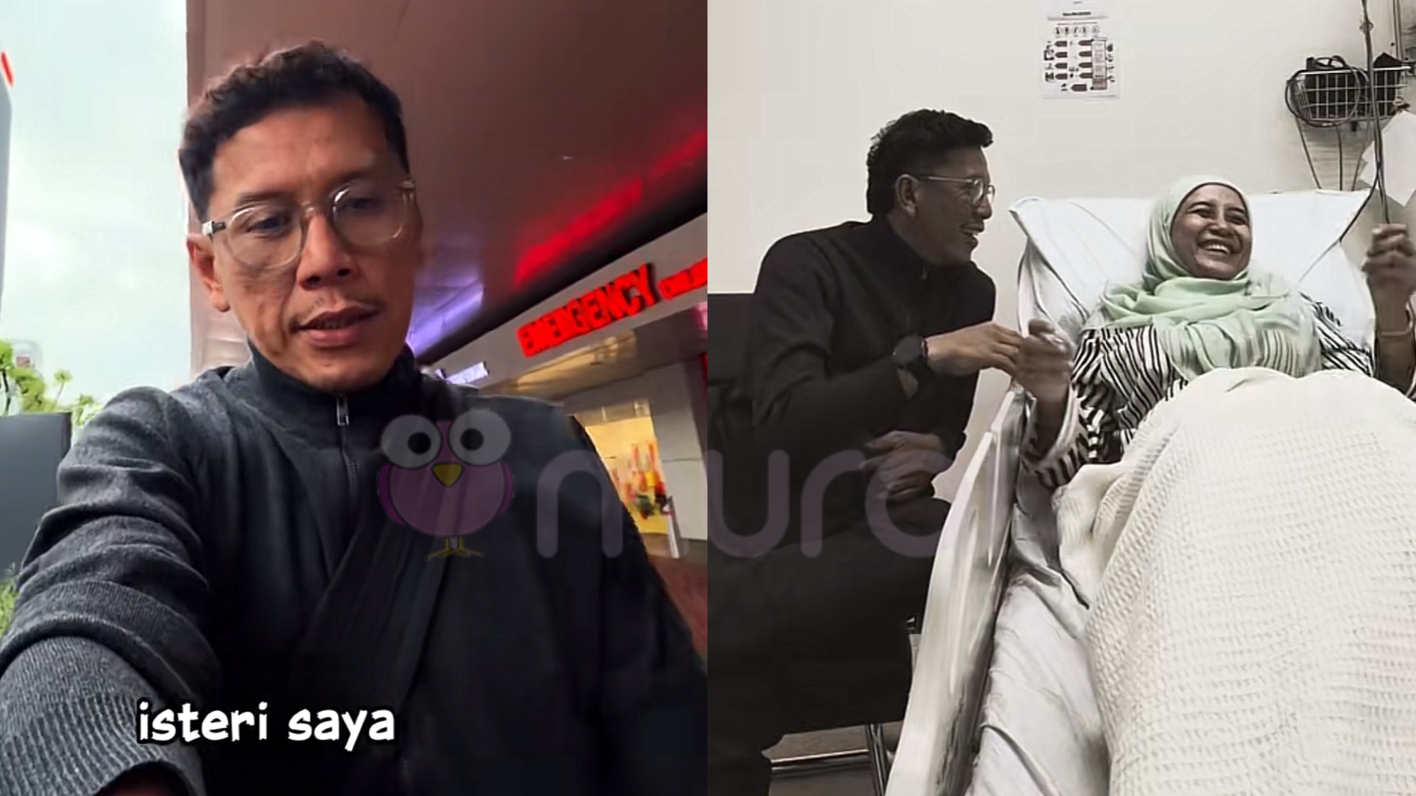 [VIDEO] Shahrol Shiro Beri Kejutan Mahu ‘Terjah’ Isteri, Netizen ‘Bimbang’ Silap Hospital Lain!