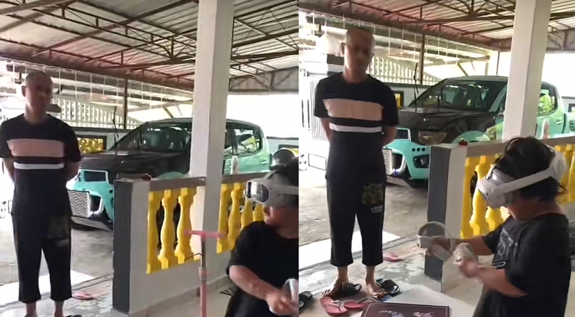 [VIDEO] Reaksi Achey Lihat Aksi Anaknya Memancing, Buatkan Ramai Terhibur