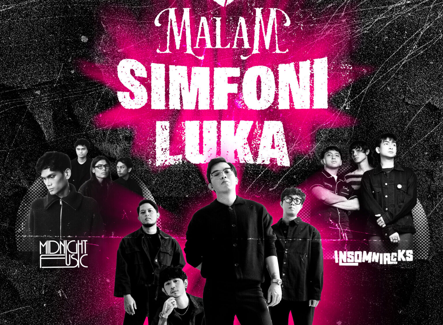 Satu Malam, Tiga Dunia Muzik: Malam Simfoni Luka Gegar Megastar Arena